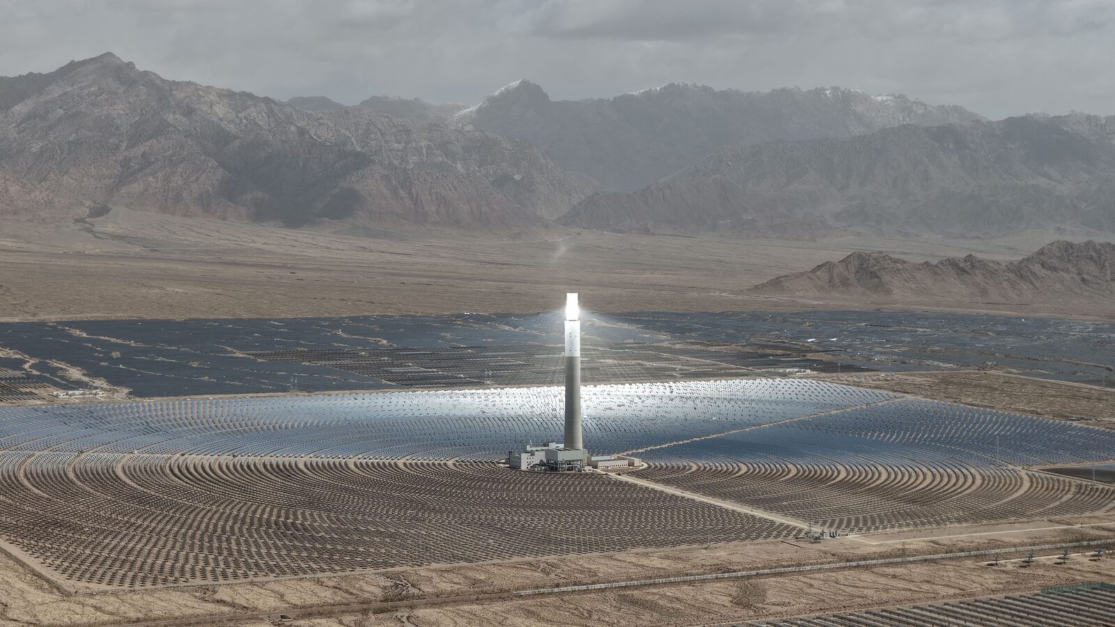 Molten Salt Solar Power Plant